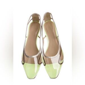 NWT Maryam Nassir Zadeh Naima Pumps Heels Clear size 40
